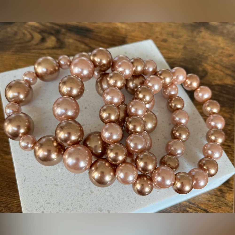 Champagne Bubble Bracelet Set